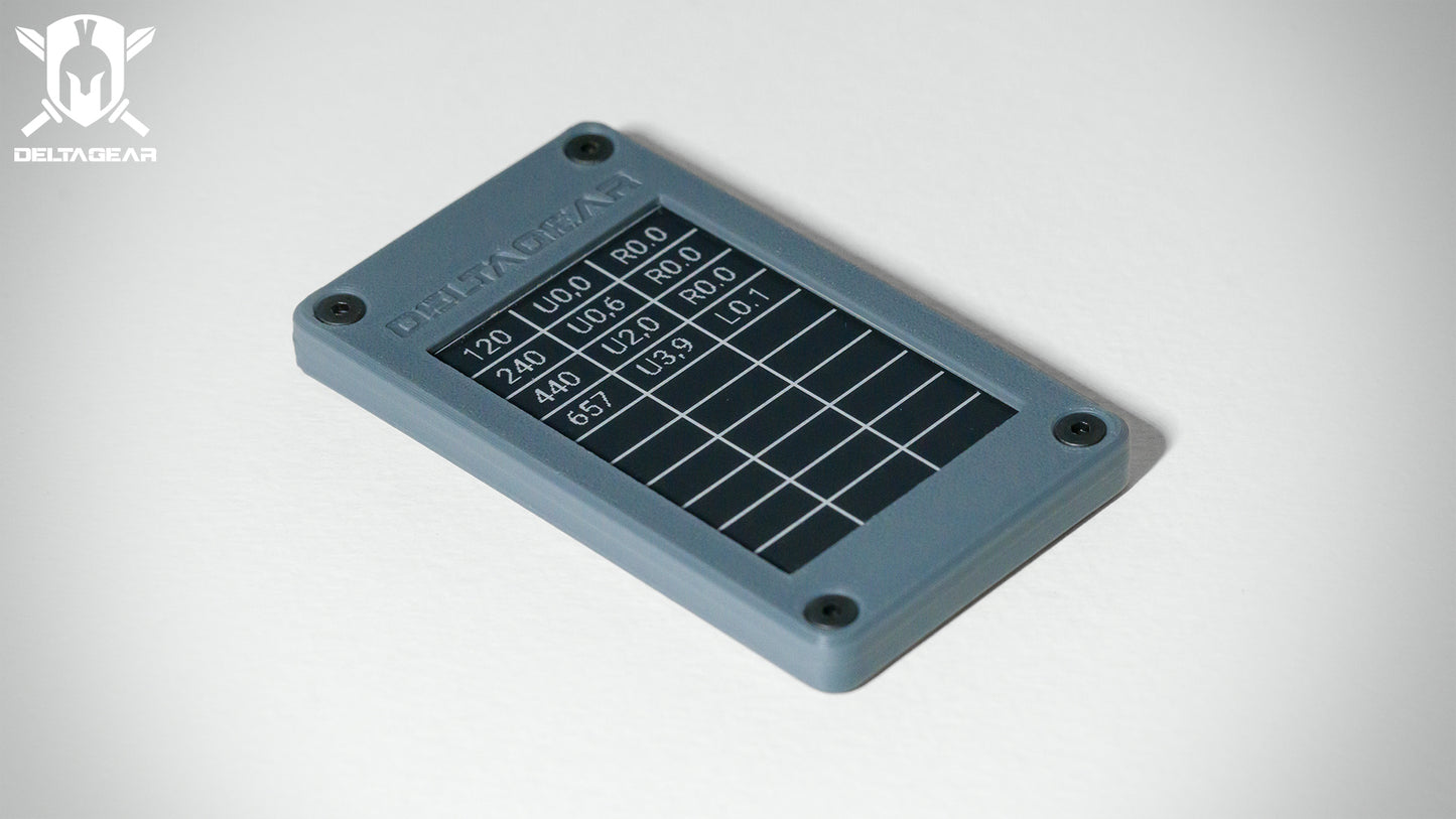 Electronic Dope Card